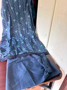 Pakistani stitched suit with embroidery