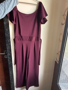 off shoulder jumpsuit