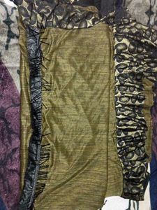 Ruffle Saree
