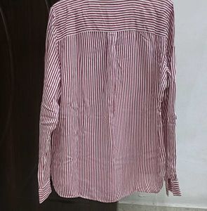 women top Red White tripad