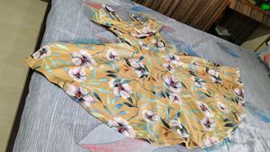 new with tag off shoulder frock