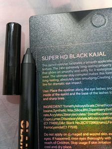 Glam Beauty Super HD Black Kajal Eyeliner
