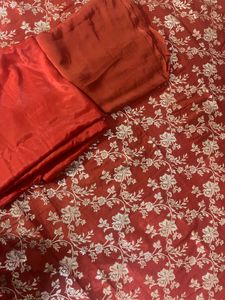 Brocade Banarasi Unstiched Suit