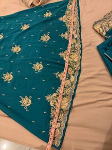 Vintage suit set with farshi salwar