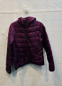 🇬🇧H&amp;M Imported Wine Puffer Jacket
