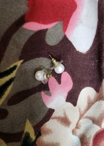 Big Pearl Original Stud Earrings(7-8mm)