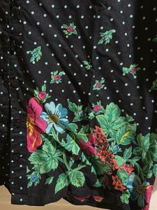 Top Polka Dot Floral