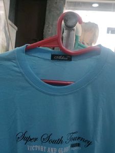Light Blue Graphic Tee