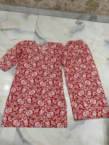 XXL cotton print Floral co-ord Set