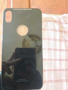 Sleek Black Glass tempavary iPhone Case