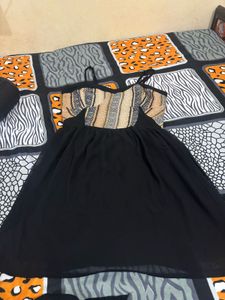 Stylish Black Mini Dress