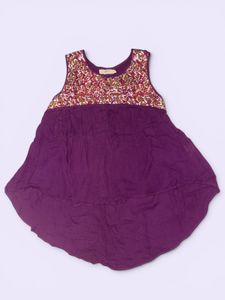 Boho Printed Sleeveless Kurta / Tunic top