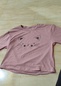 Cute Cat Face T-Shirt