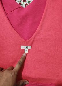 Stylish Pink Top by AND