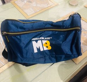 Blue Gym Travel Bag