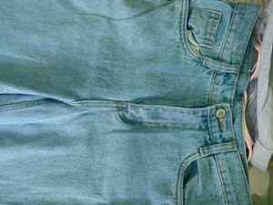 Light Wash Wide Leg Jeans