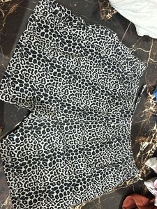cheetha print shorts