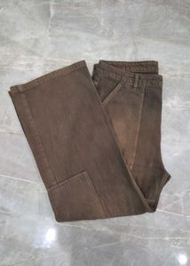Men's washed cargo pants