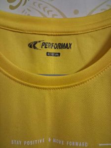 🏋‍♀️ Performax  Yellow "Runner" Graphic tee