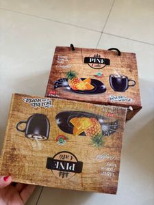 Stylish Black Coffee Mugs Set