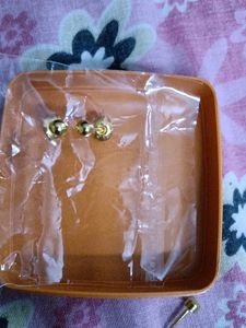Plain Studs 2 Pairs Artificial