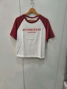 Graphic T-Shirt "Don't Worry, Be Happy"