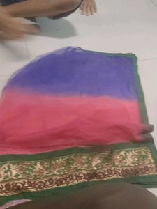 Pink & Purple Dupatta