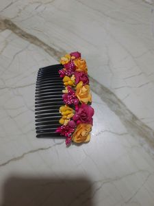 Floral Hair Comb Set