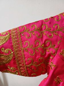 🆕️ Hot Pink Embroidered Blouse