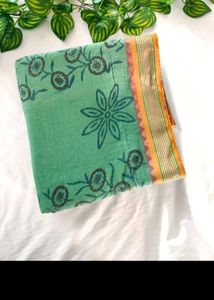 Elegant Pure Cotton Saree