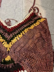 Boho Crochet Halter Top