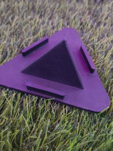 Purple Triangular Phone Stand
