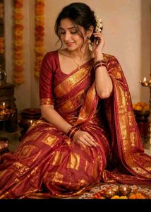 new silk saree without blouse