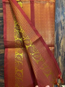 Pure silk Dupatta from Kerala Temple