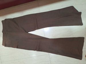 Brown Flared Leggings