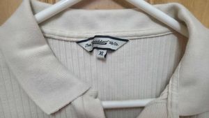 Ribbed Polo Shirt - Casual Style