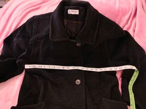 🧥 Oversized Long Elegant Black Coat