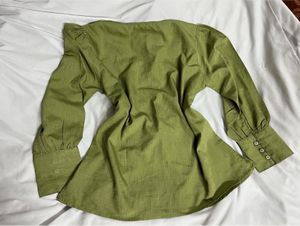 Chic Green Long Sleeve Top✨🍀💚