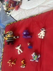 Assorted Figurines - Minion, Pokemon, Paw Patrol