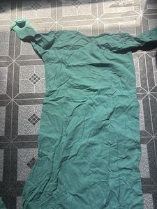 Embroidered Teal Kurta Set