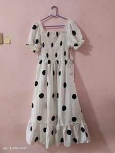Black And White Girly Dress