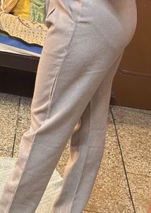 High-Waisted Pleated Wide-Leg Pants