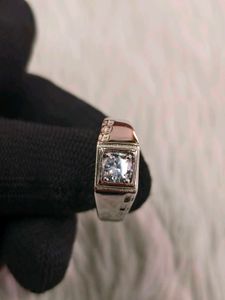 Men's Solitaire Ring 925 silver