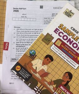 CBSE Class 12 Economics Sample Papers 2025-26