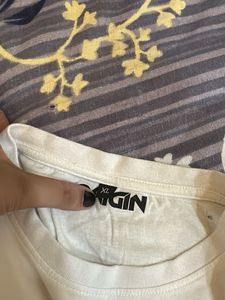 White "Delete The Drama" Graphic Tee