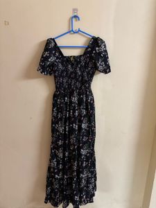 Floral Print Midi Dress