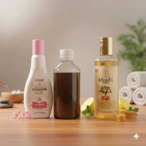 Khadi Herbal & Sudenta Calamine Lotions
