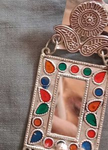 Boho Mirror Drop Earrings