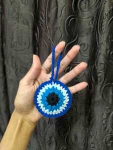 Crochet Evil Eye Amulet