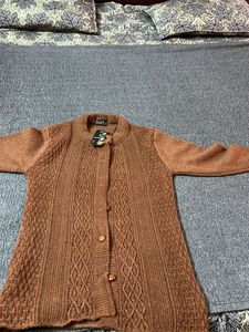 Cozy Brown Knit Sweater